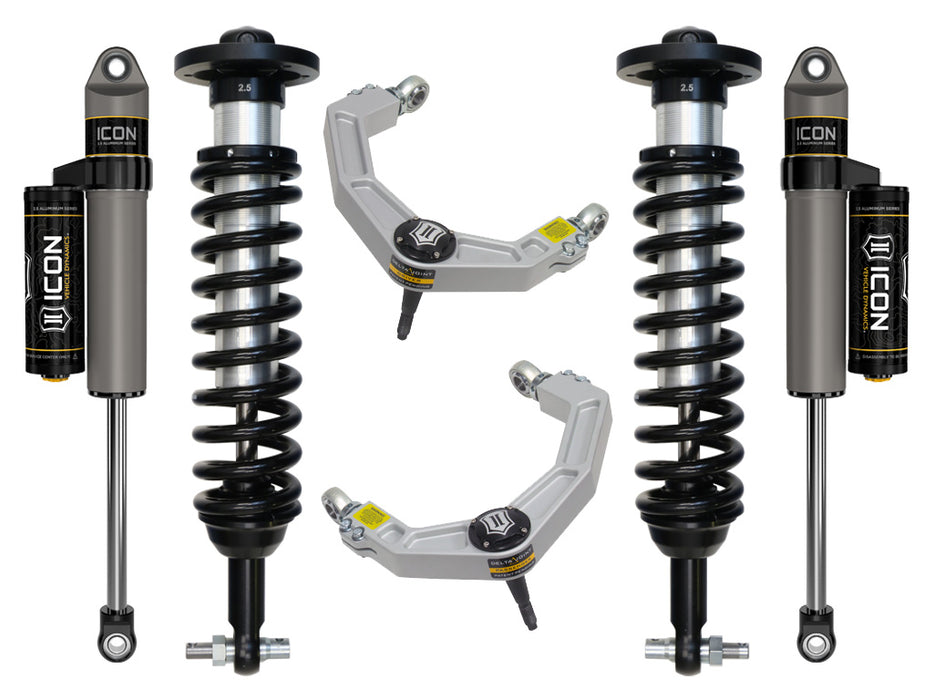 ICON 21-23 Ford F150 2WD 0-3" Lift Stage 3 Suspension System Billet UCA