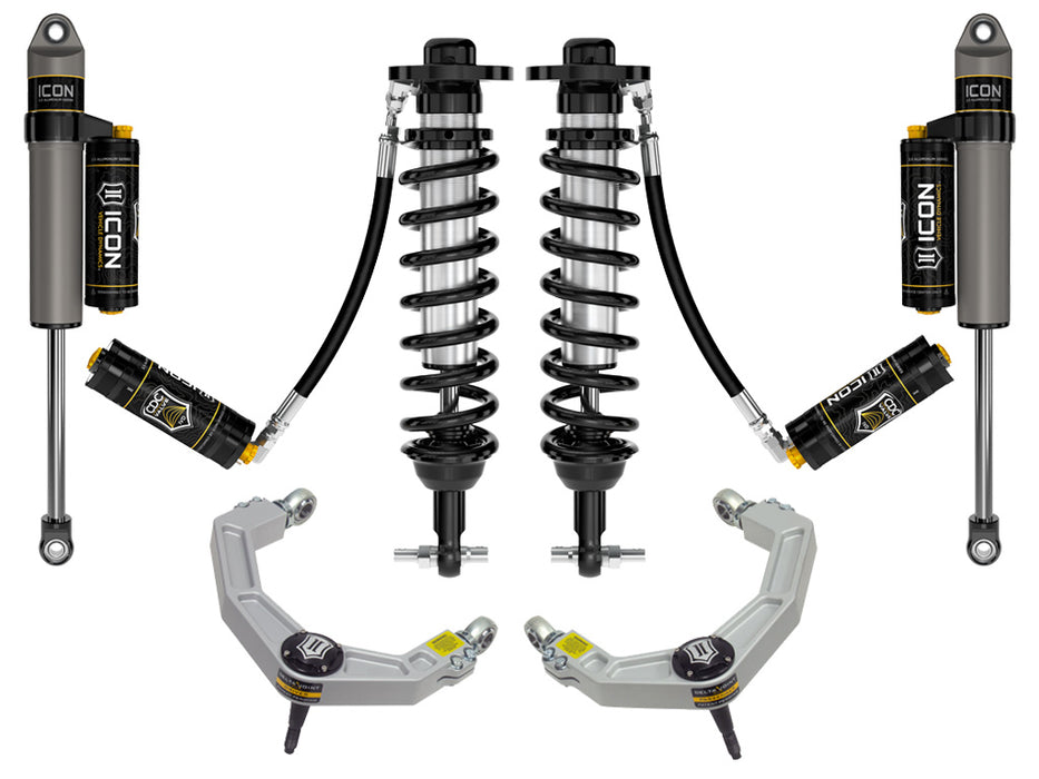 ICON 21-23 Ford F150 2WD 0-3" Lift Stage 5 Suspension System Tubular UCA