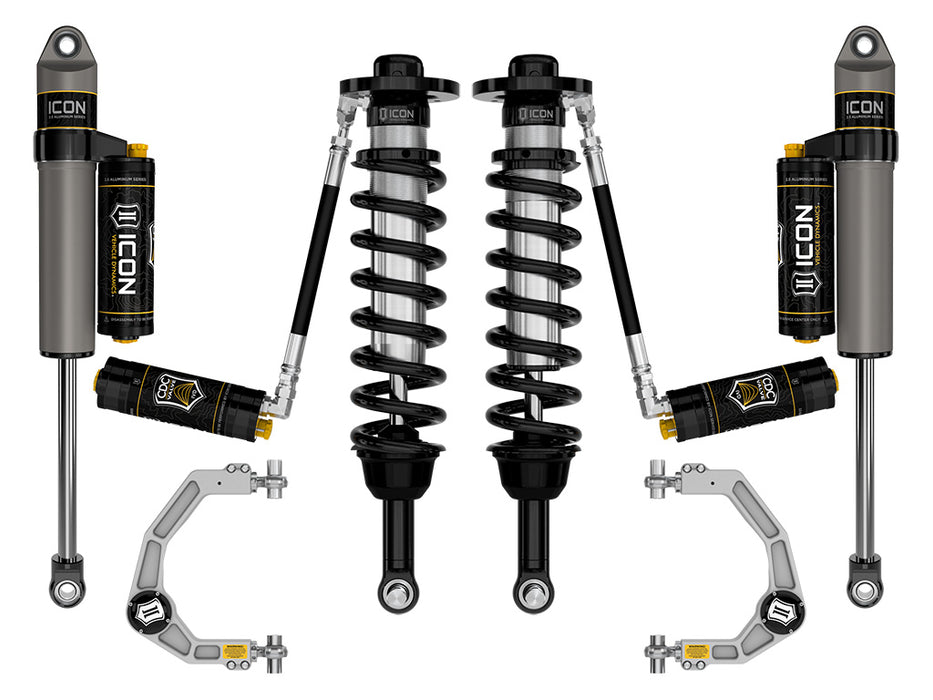 ICON 2021-2023 Ford F-150 4WD 2.75-3.5" Lift Stage 4 Suspension System Billet UCA