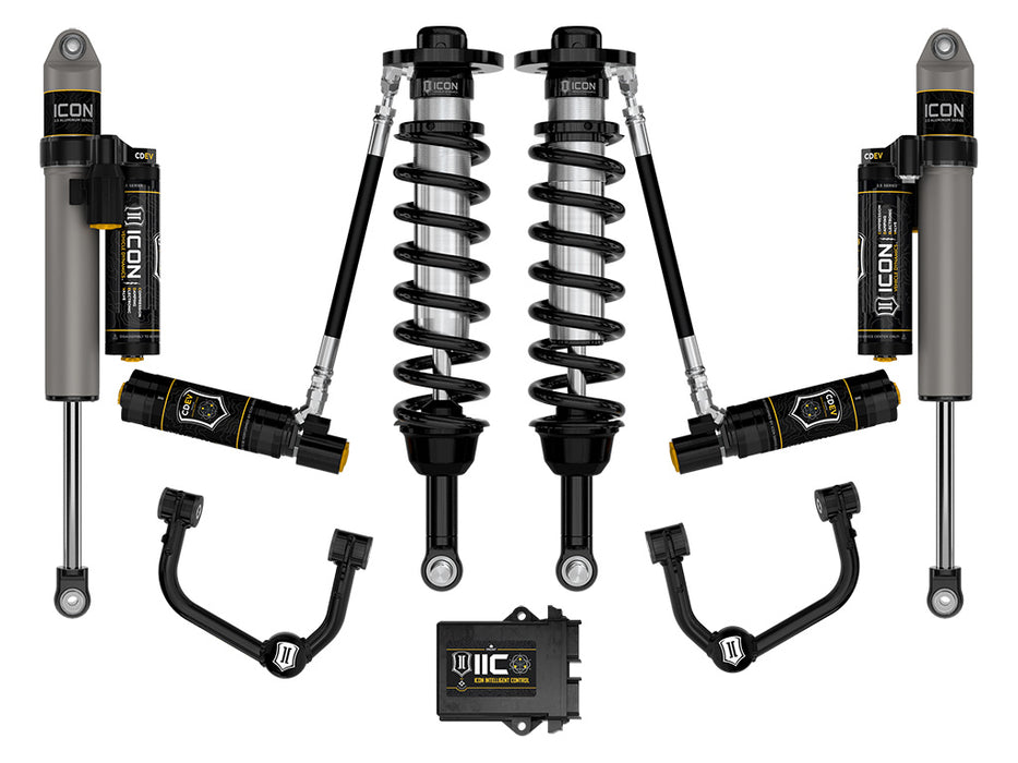 ICON 2021-2023 Ford F-150 4WD 2.75-3.5" Lift Stage 5 Suspension System Tubular UCA