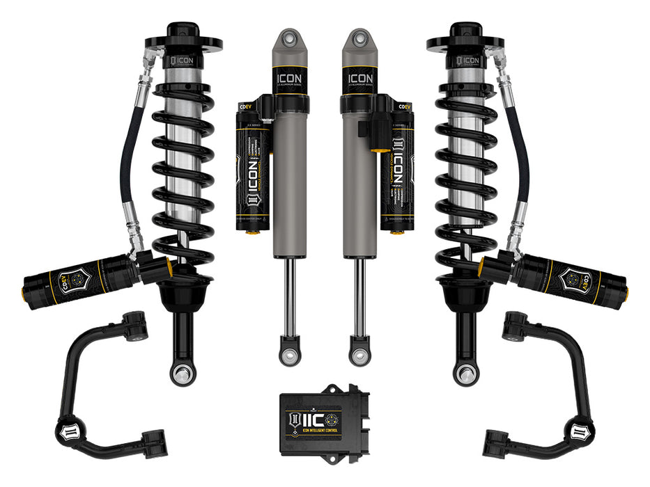 ICON 2021-2023 Ford F-150 Tremor 2.5-3" Lift Stage 5 Suspension System Tubular UCA