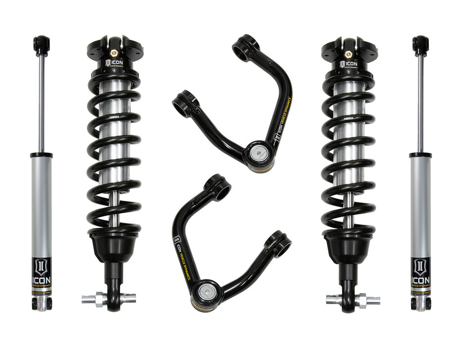 ICON 20-23 Ford Ranger 0-3.5" Lift Stage 2 Susp Sys Tubular UCA Steel Knuckle