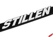 STILLEN Black License Plate Frame - (White Text)