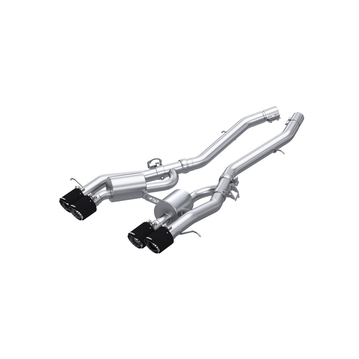 MBRP Exhaust 3in. Axle-BAck; Quad Rear Exit; T304