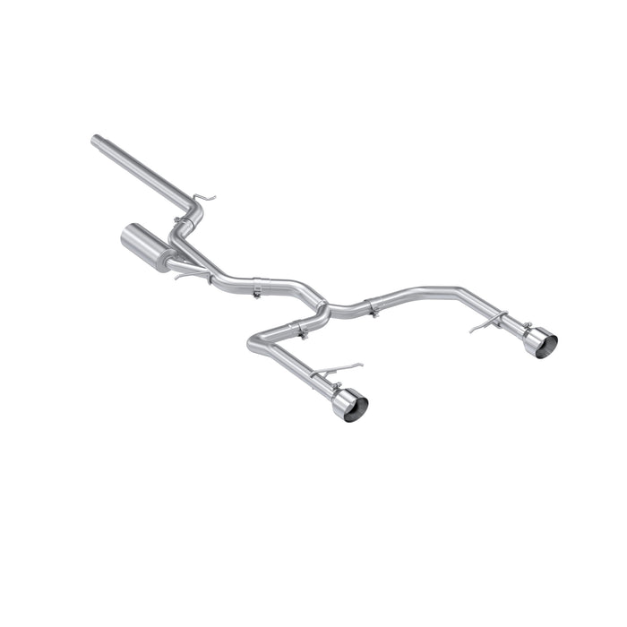 MBRP Exhaust 3in. Cat Back; 2.5in Dual Split Rear; T304