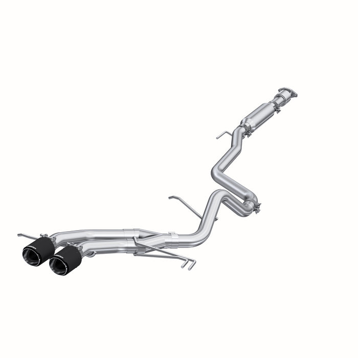 MBRP Exhaust 2 1/2" Cat Back Dual Exit 409 With Carbon Fiber Tips