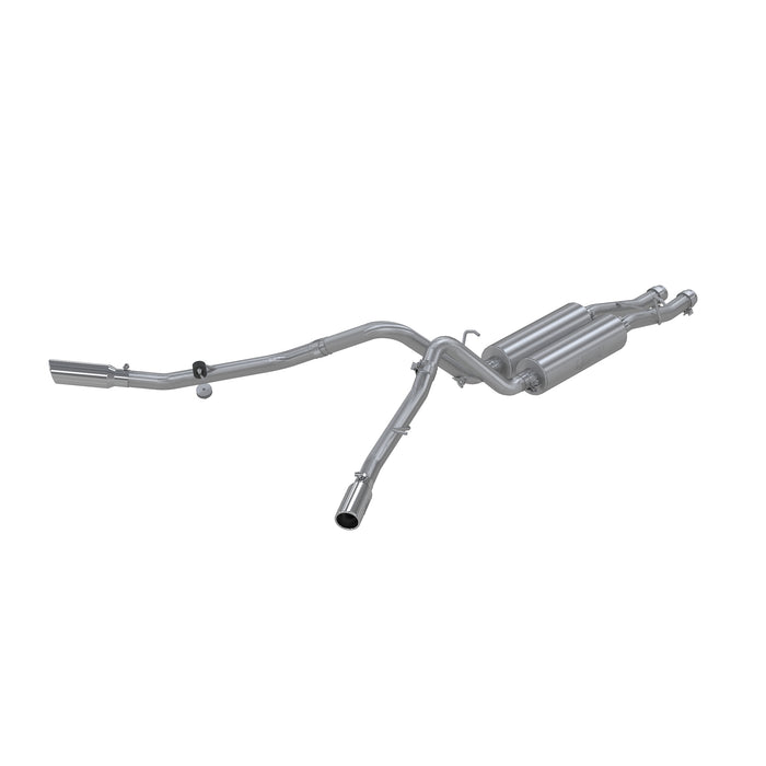 MBRP Exhaust 2 1/2in. Cat Back; Dual Split Side; T409