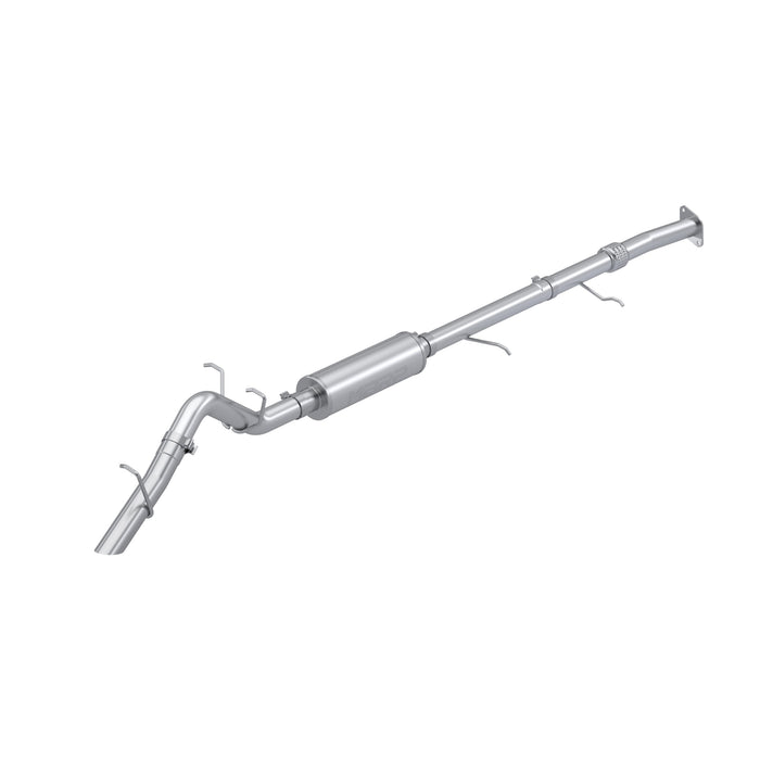 MBRP Exhaust 3in. Cat Back; Single High Clearance Rear Exit; T304