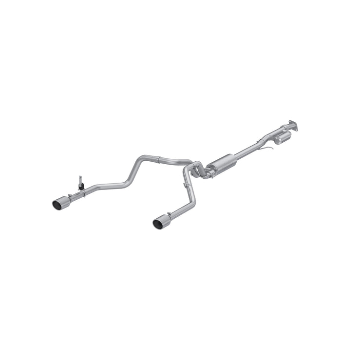 MBRP Exhaust 3in. Cat Back; 2.5in. Dual Rear; AL