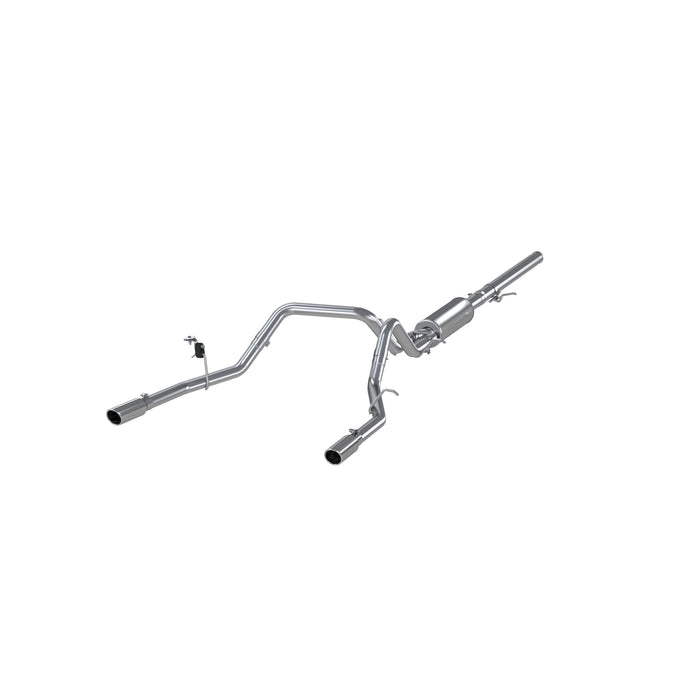 MBRP Exhaust 3in. Cat Back; Dual Split Rear; T409