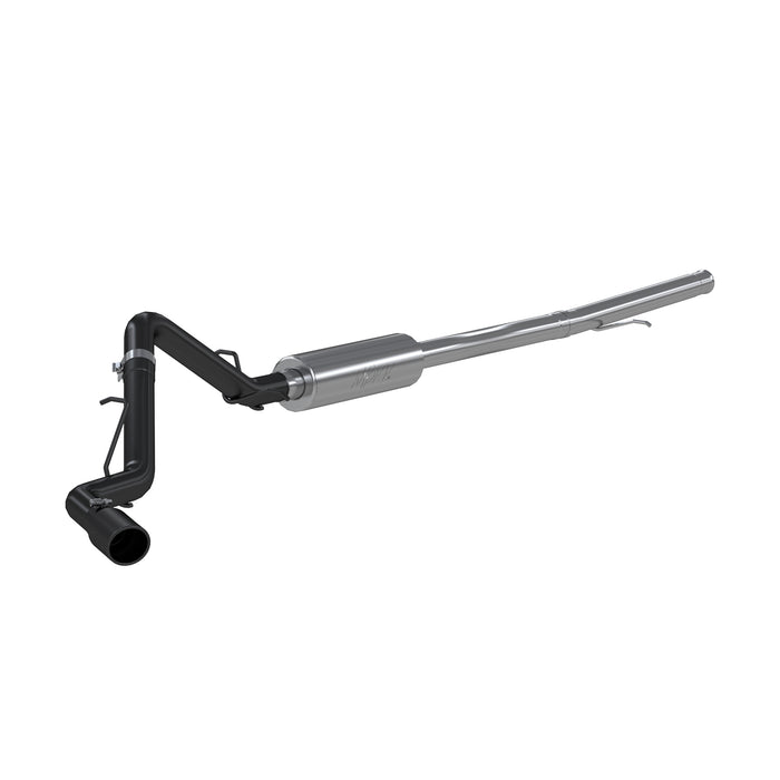 MBRP Exhaust 3" Cat Back Single Side  Black Coated