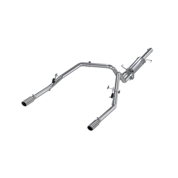 MBRP Exhaust 2 1/2in. Cat Back; Dual Split Rear; T409