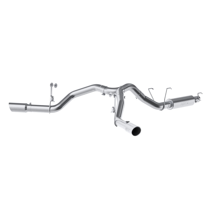 MBRP Exhaust 4in. Cat Back; Dual Split Side Exit; T409