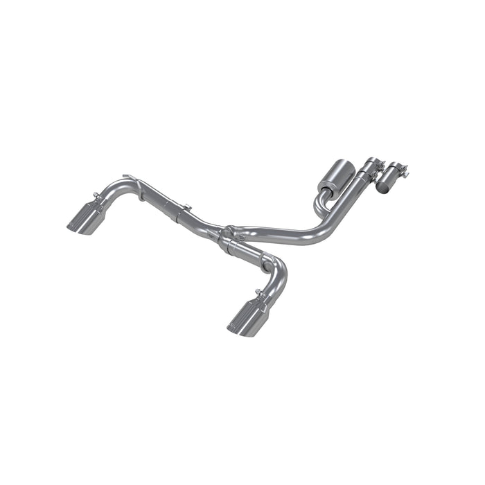 MBRP Exhaust 2.5" Resonator-Back Dual Rear Exit AL