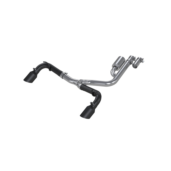 MBRP Exhaust 2.5" Resonator-Back Dual Rear Exit BLK