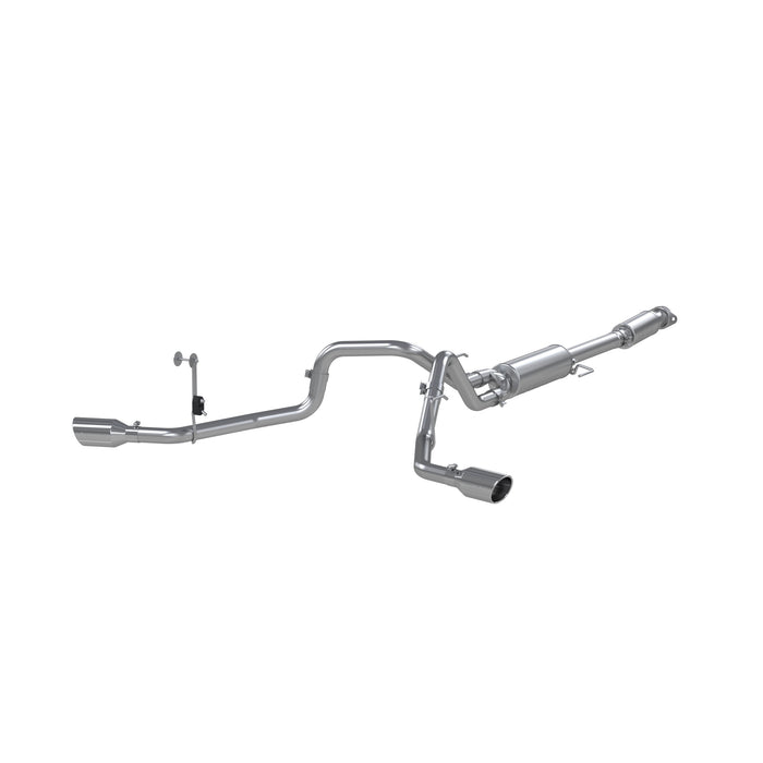 MBRP Exhaust 3in. Cat Back; 2.5in. Dual Side Exit; T409
