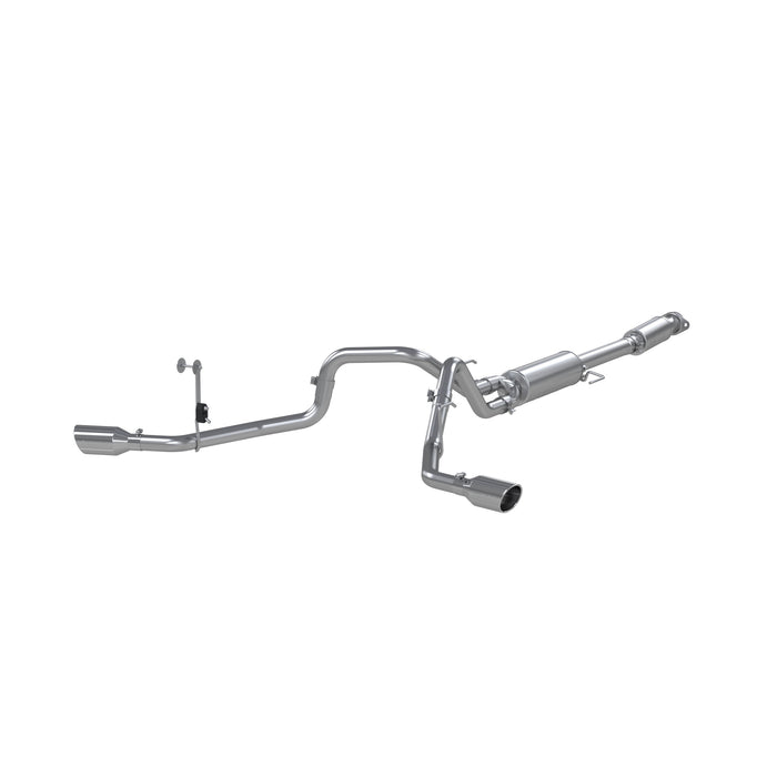 MBRP Exhaust 3in. Cat Back; 2.5in. Dual Side Exit; AL