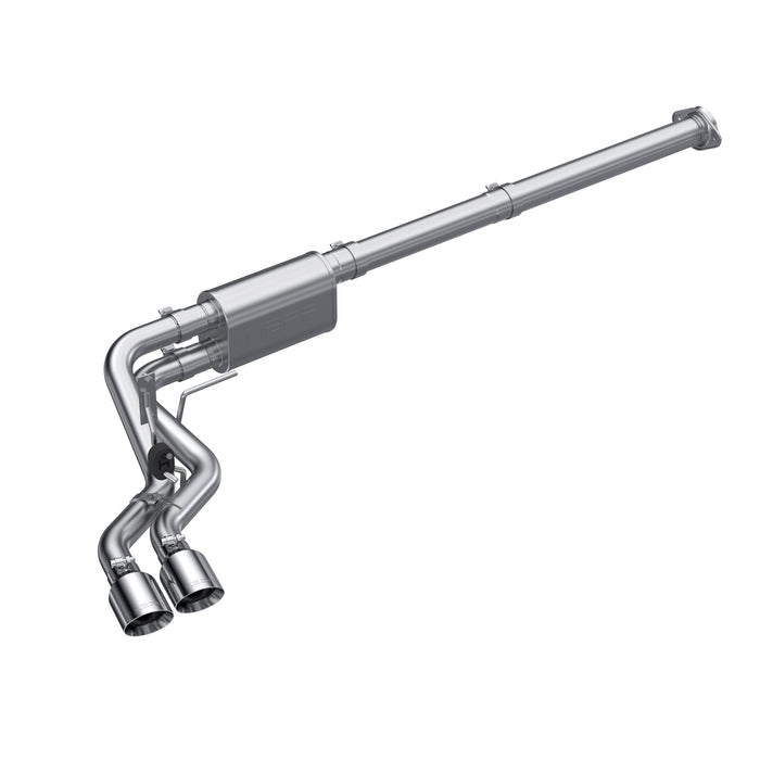 MBRP Exhaust 3in. Cat-Back; 2.5in Pre-Axle; 304