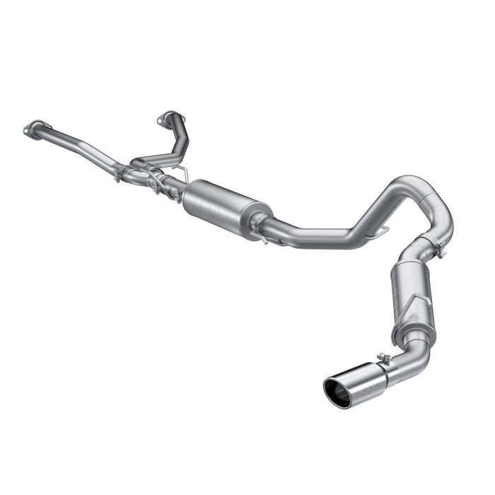 MBRP Exhaust 2.5in. Cat Back; 3in. Single; AL