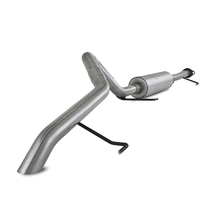 MBRP Exhaust 2 1/2in. Cat Back; Single Rear; Off-Road Tail; No Tip; T409