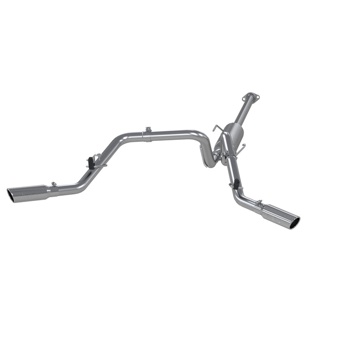 MBRP Exhaust 2 1/2in. Cat Back; Dual Split Side; T409