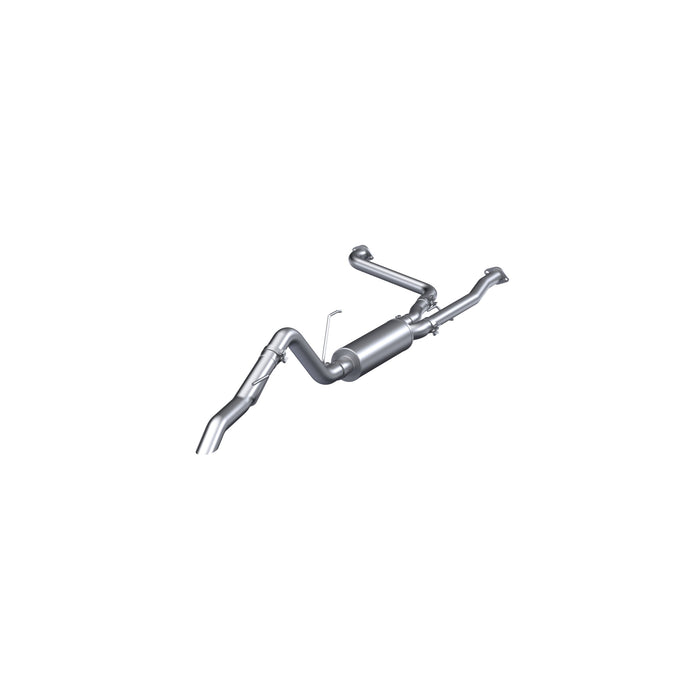 MBRP Exhaust 2.5 Inch Cat Back 3 Inch Single High-Clearance Rear  T304