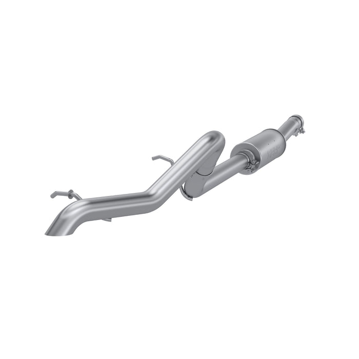 MBRP Exhaust 2 1/2in. Off-Road Tail Pipe; Muffler Before Axle; T409