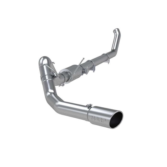 MBRP Exhaust 4in. Turbo Back; Single Side (4WD Only); AL