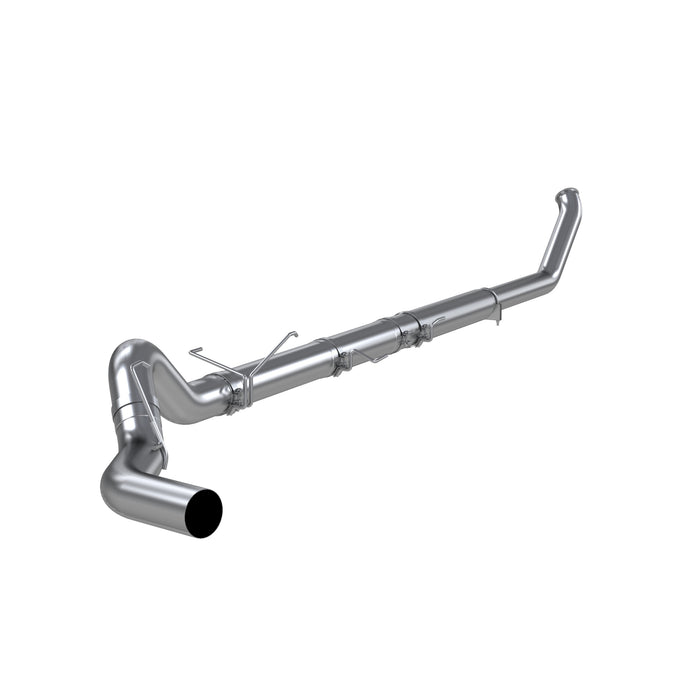 MBRP Exhaust 5in. Turbo Back; Single Side Exit; No Muffler; AL