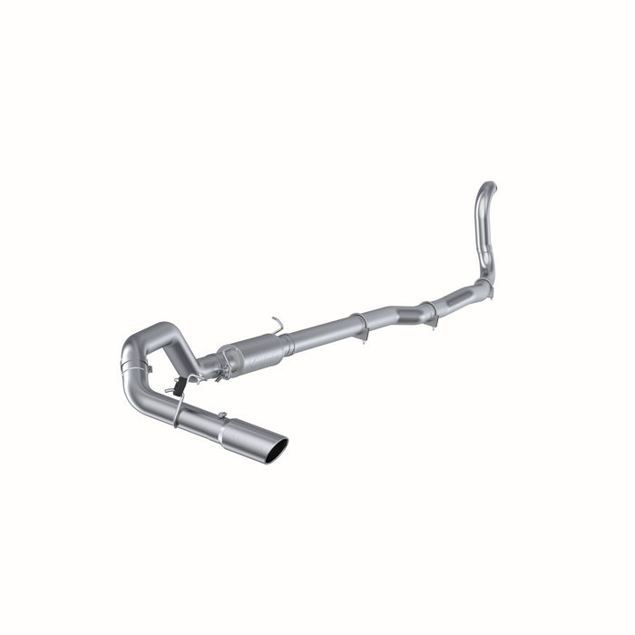 MBRP Exhaust 4in. Turbo Back; Single Side Exit (2WD Only); AL