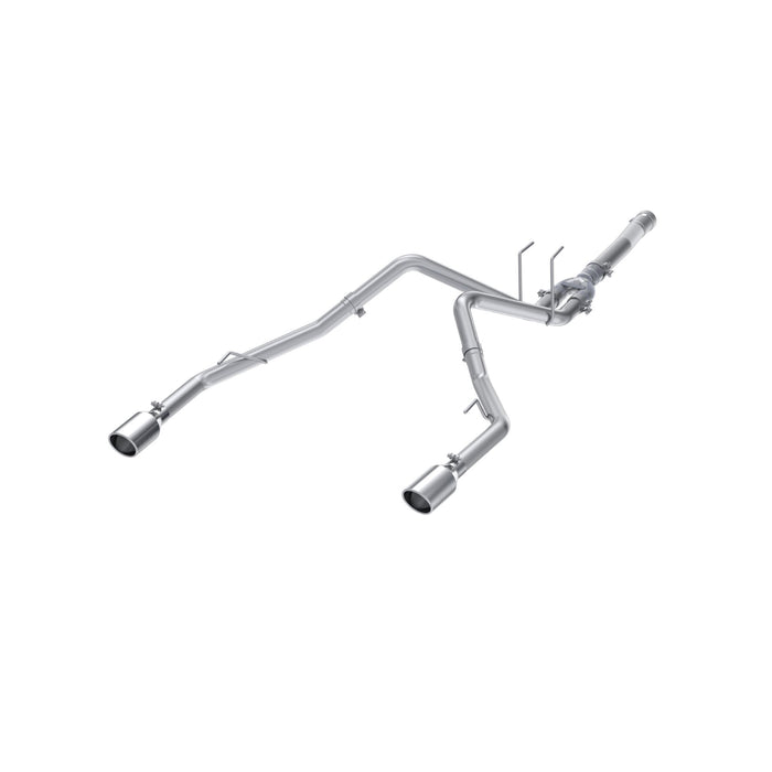 MBRP Exhaust 2 1/2in. Filter Back; Dual Split Rear; AL