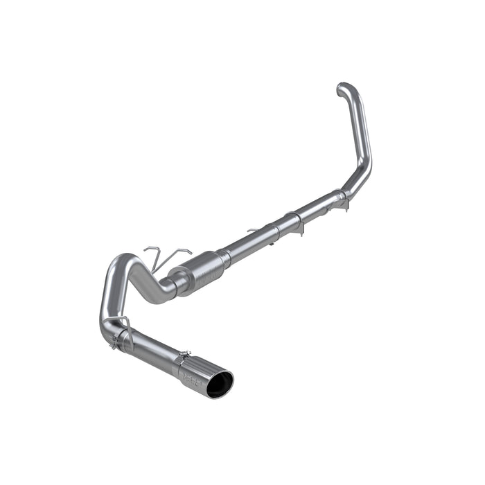 MBRP Exhaust 4in. Turbo Back; Single Side Exit; AL