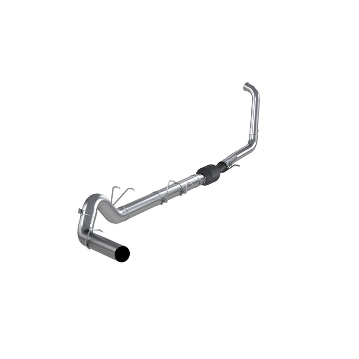 MBRP Exhaust 5in. Turbo Back; Single Side Exit; No Muffler; AL