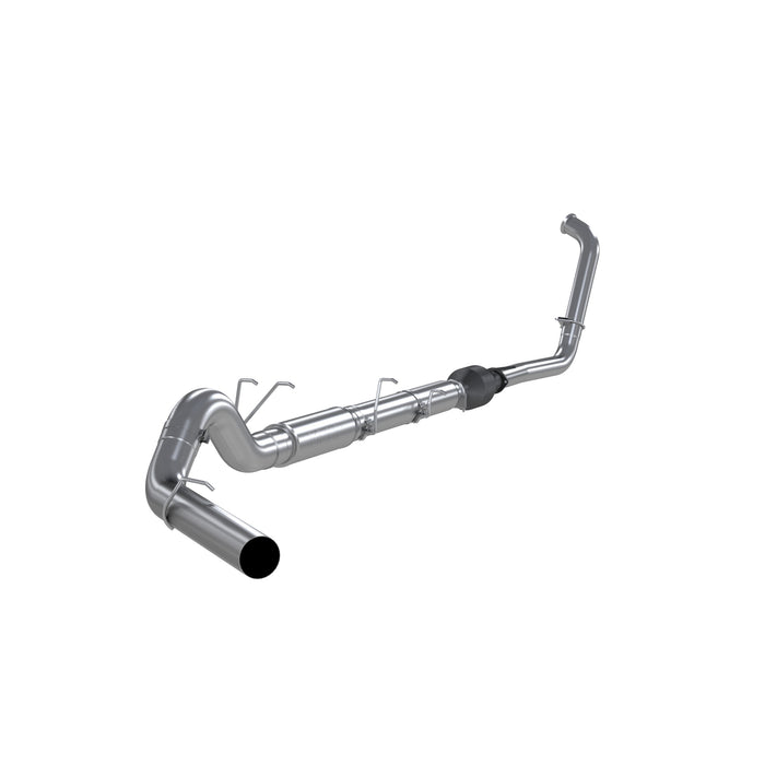 MBRP Exhaust 5in. Turbo Back (Stock Cat); Single Side Exit; AL