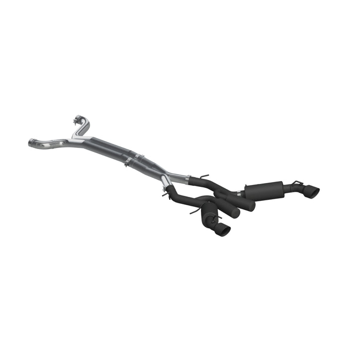 MBRP Exhaust 3" Dual Cat Back Black Coated