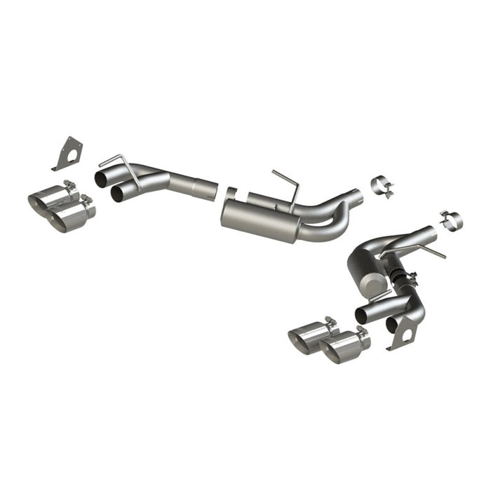 MBRP Exhaust 2.5in. Axle Back; Non NPP; T304