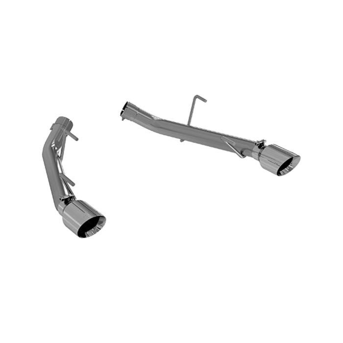 MBRP Exhaust 2 1/2in. Dual Axle Back Muffler Delete; T304