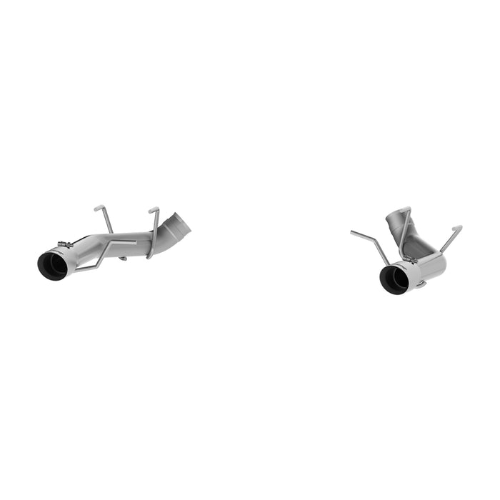 MBRP Exhaust 3in. Dual Axle Back; Muffler Delete; T304