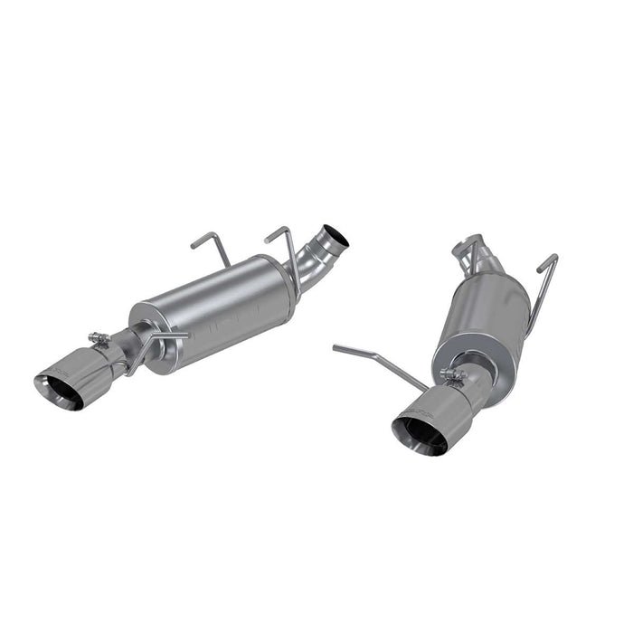 MBRP Exhaust 3" Dual Muffler Axle Back; Split Rear; AL