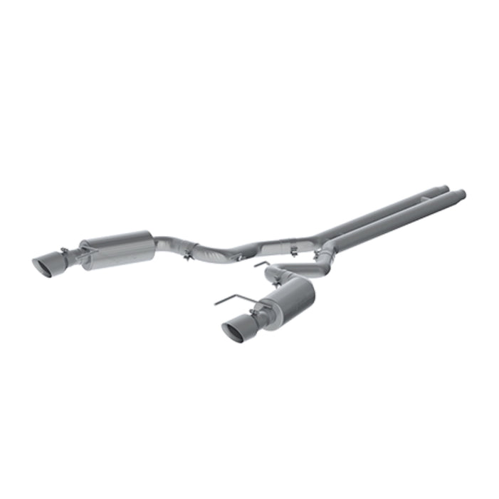 MBRP Exhaust 3in. Cat Back; Dual Split Rear; Street Version; 4.5in. Tips; T409