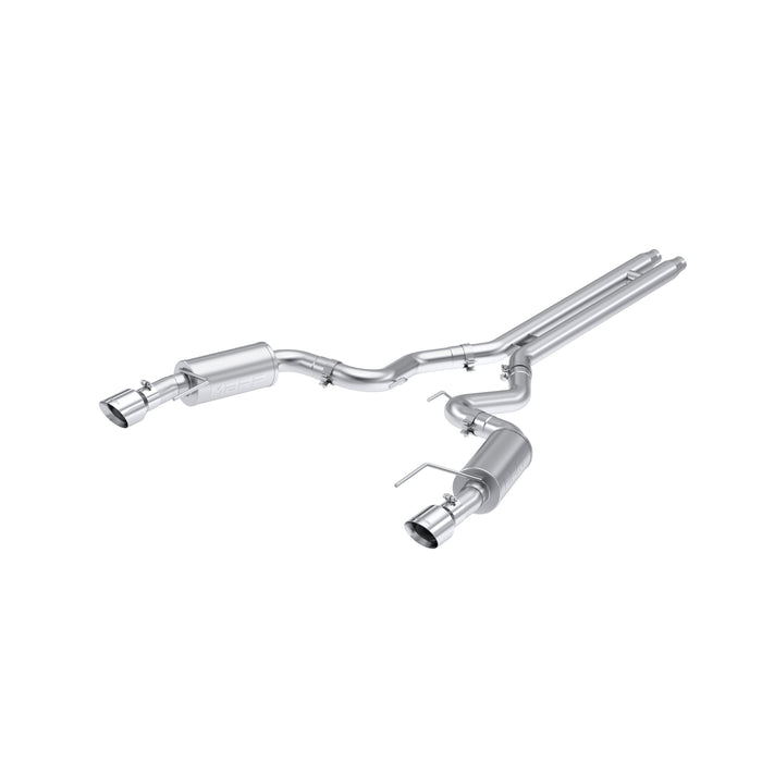 MBRP Exhaust 3in. Cat Back; Dual Split Rear; Street Version; 4.5in. Tips; AL