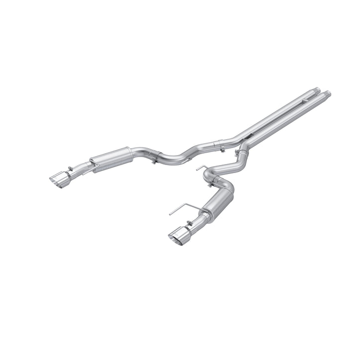 MBRP Exhaust 3in. Cat Back; Dual Split Rear; Race Version; 4.5in. Tips; AL