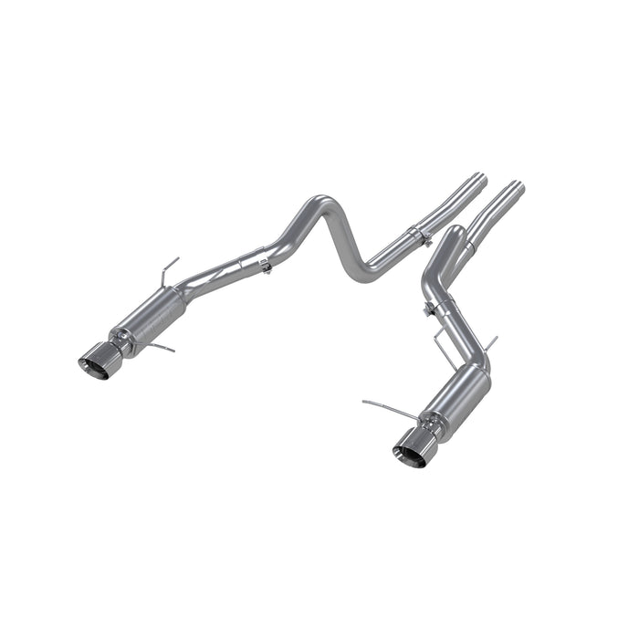 MBRP Exhaust 3in. Cat Back; Dual Split Rear; Race Version; T304