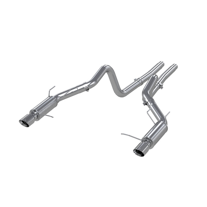 MBRP Exhaust 3in. Cat Back; Dual Split Rear; Race Version; T-409 Stainless Steel