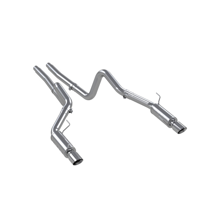 MBRP Exhaust 3in. Cat Back; Dual Split Rear; Race Version; T409