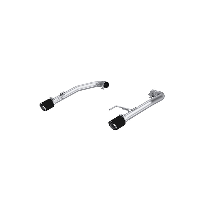 MBRP Exhaust 2 1/2in. Axle Back Kit; T304 With Carbon Fiber Tips