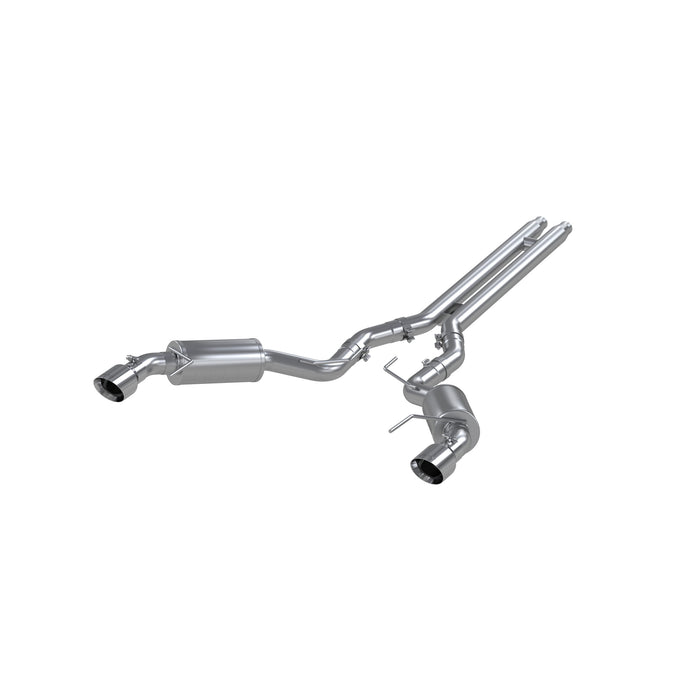 MBRP Exhaust 3in. Cat Back; Dual Split Rear; Street Version; 4.5in. Tips Aluminized Steel