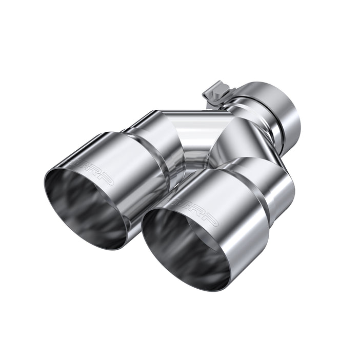 MBRP Exhaust Tip; 4in OD Out; 3in ID; 9.87in Length; Single Wall; Carbon Fiber