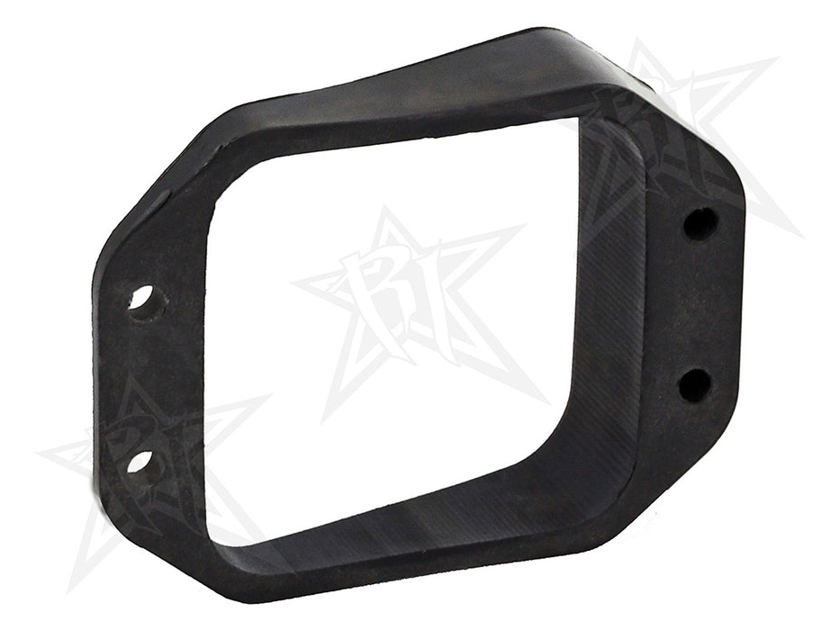 RIGID D-Series 15 Degree Left Or Right Angled Flush Mount Gasket Black