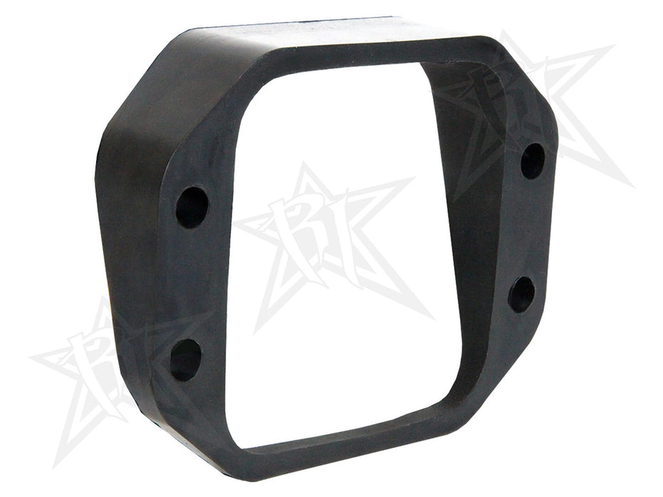 RIGID D-Series 15 Degree Up Or Down Angled Flush Mount Gasket Black